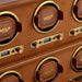 Wolf Burnished Brown Brogue 6 Piece Watch Winder 440606_4