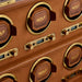 Wolf Burnished Brown Brogue 8 Piece Watch Winder 440806_4