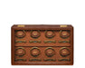 Wolf Burnished Brown Brogue 8 Piece Watch Winder 440806_6