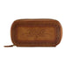 Wolf Burnished Brown Brogue 2 Piece Watch Zip Case 443406_1