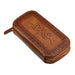 Wolf Burnished Brown Brogue 2 Piece Watch Zip Case 443406_5