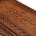Wolf Burnished Brown Brogue 2 Piece Watch Zip Case 443406_6