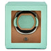 Wolf Cub Single Watch Winder with Cover Seltzer Mint/Peach 461125_1
