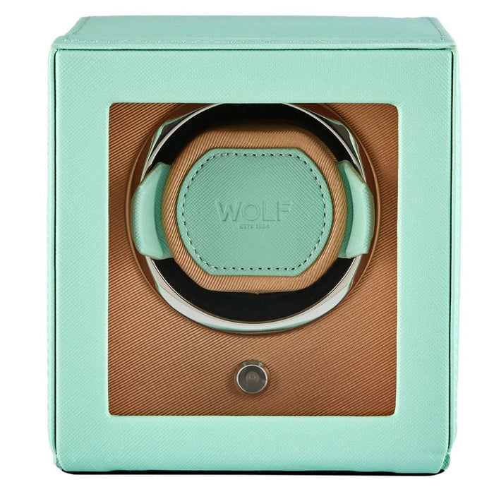 Wolf Cub Single Watch Winder with Cover Orange 461139_15