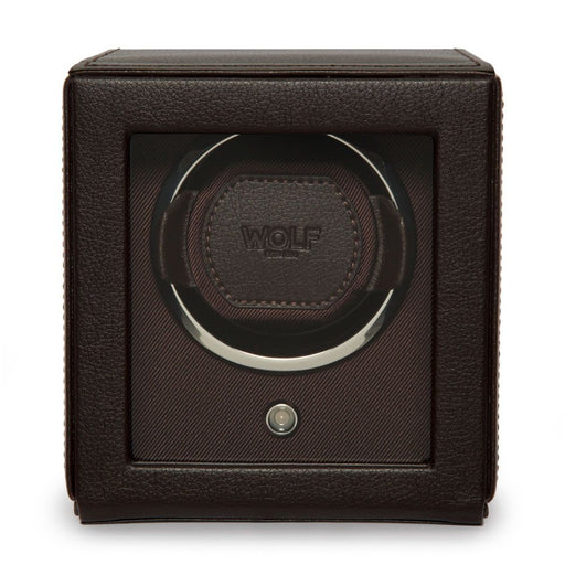 Wolf Cub Single Watch Winder with Cover Orange 461139_2