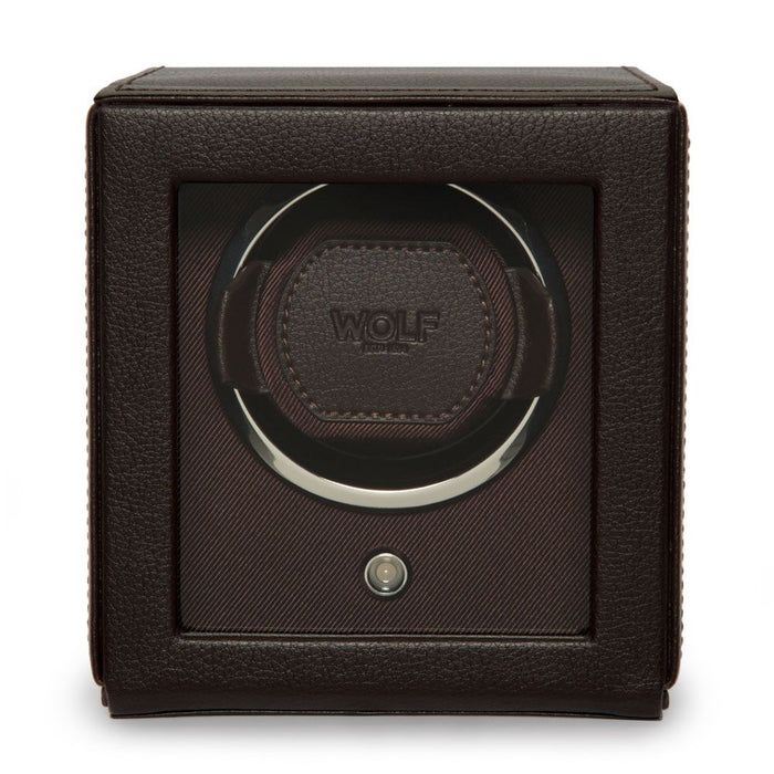 Wolf Cub Single Watch Winder with Cover Orange 461139_2