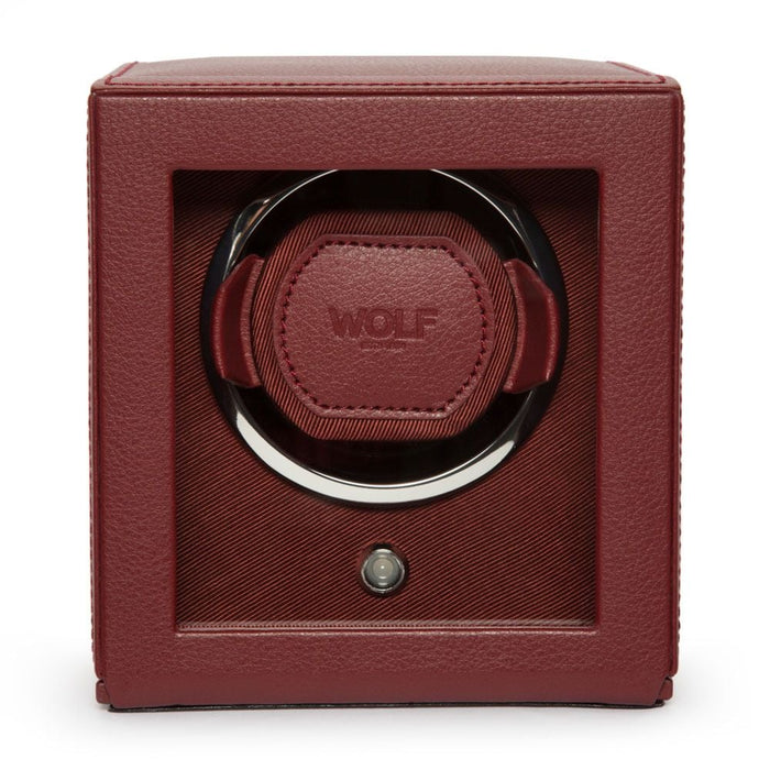 Wolf Cub Single Watch Winder with Cover Orange 461139_4