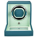 Wolf Cub Single Watch Winder with Cover Seltzer Teal/Mint 461140_4