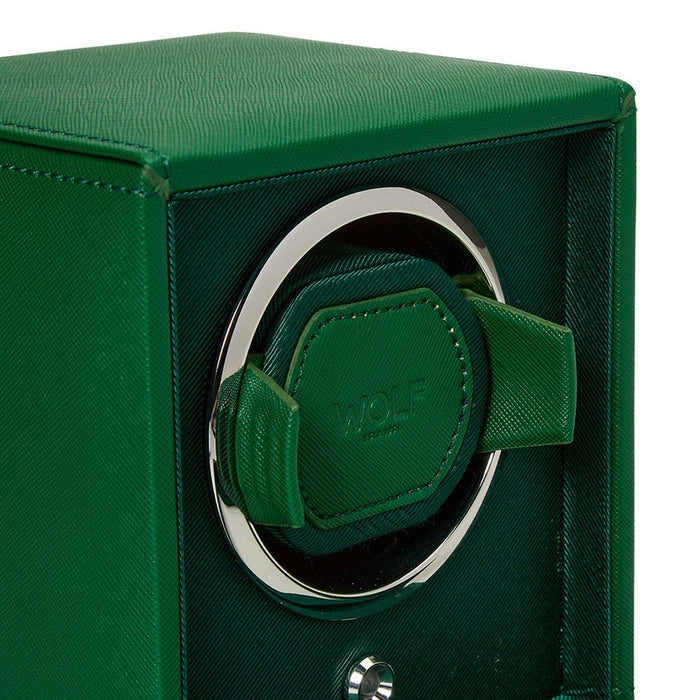 Wolf Cub Single Watch Winder with Cover Tutti Frutti Green 461143_5