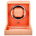Wolf Cub Single Watch Winder with Cover Seltzer Peach/Orange 461162_3