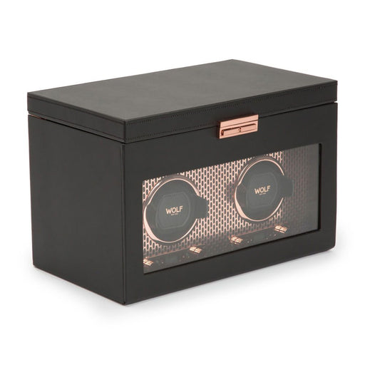 Wolf Axis Double Watch Winder With Storage Copper 469316_2