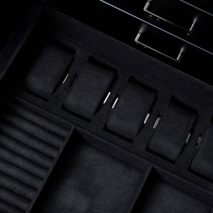 Wolf Atlas 8 Piece Winder Safe Onyx/Gunmetal 491802_3