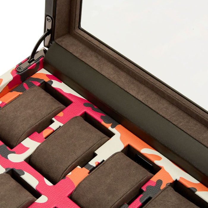 Wolf Elements 10 Piece Elements Fire Vegan Leather Watch Box 665472