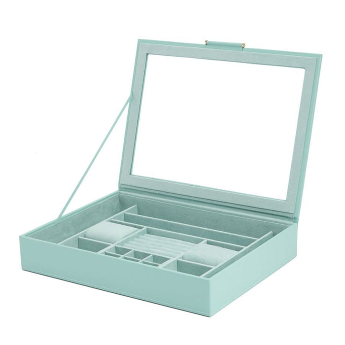 Wolf Sophia Jade Jewelry Box with Window 392430