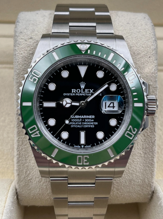 Rolex Submariner Date Oyster Steel Black 41 mm Dial Watch 126610LV