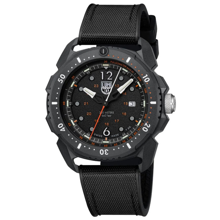 Luminox ICE SAR Artic 46mm Adventure Black Dial With Pulsometer Men's Watch XL.1052