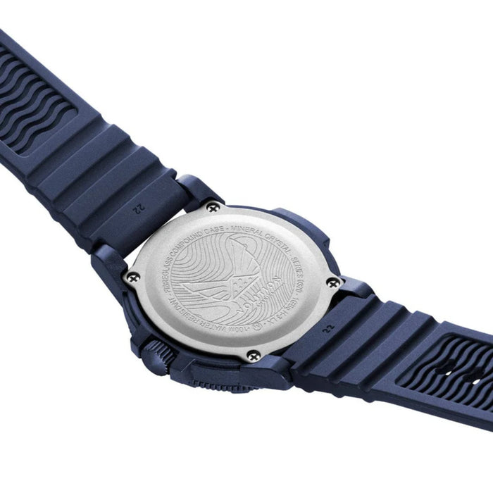 Luminox Volition America Leatherback Sea Turtle Giant 44mm Navy Out Tonal Camo Dial Men's Watch XS.0323.VOL