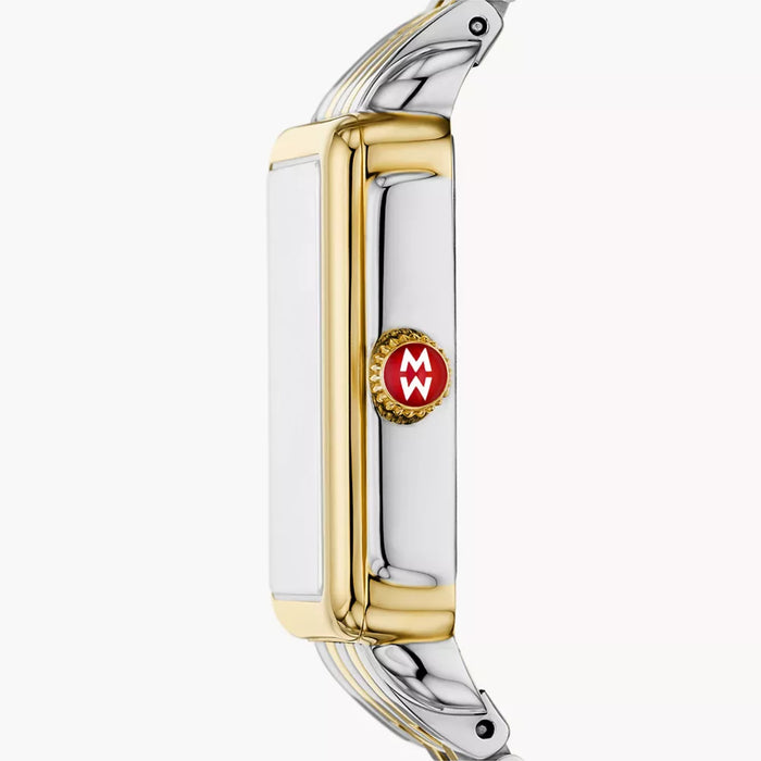 Michele Deco Park Two-Tone 18K Gold-Plated Women's Watch MWW06E000145