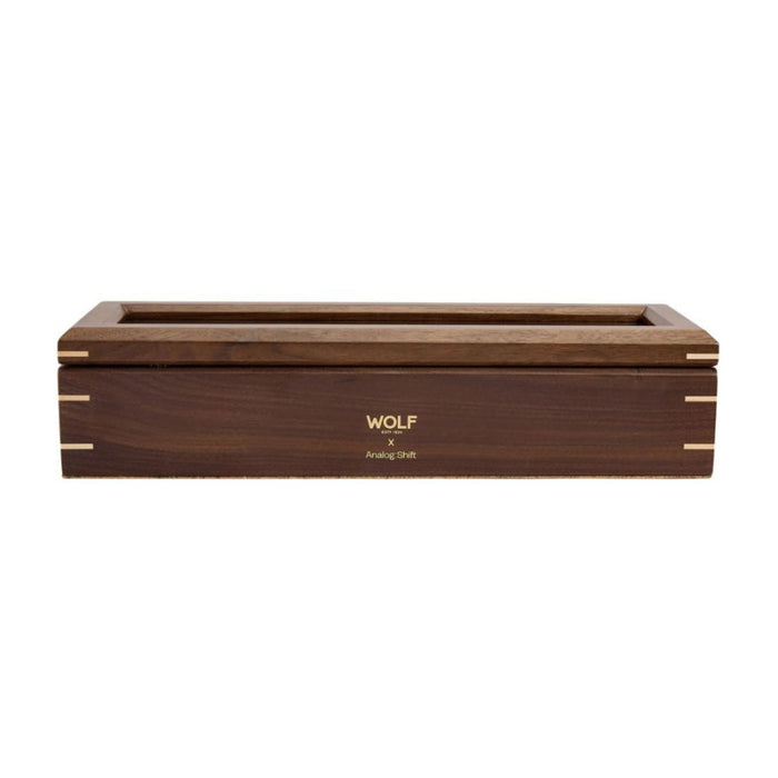 Wolf Analog: Shift Walnut Flatiron II 5-Piece Watch Box 710212