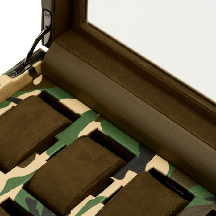 Wolf Elements 10 Piece Elements Earth Vegan Leather Watch Box 665430