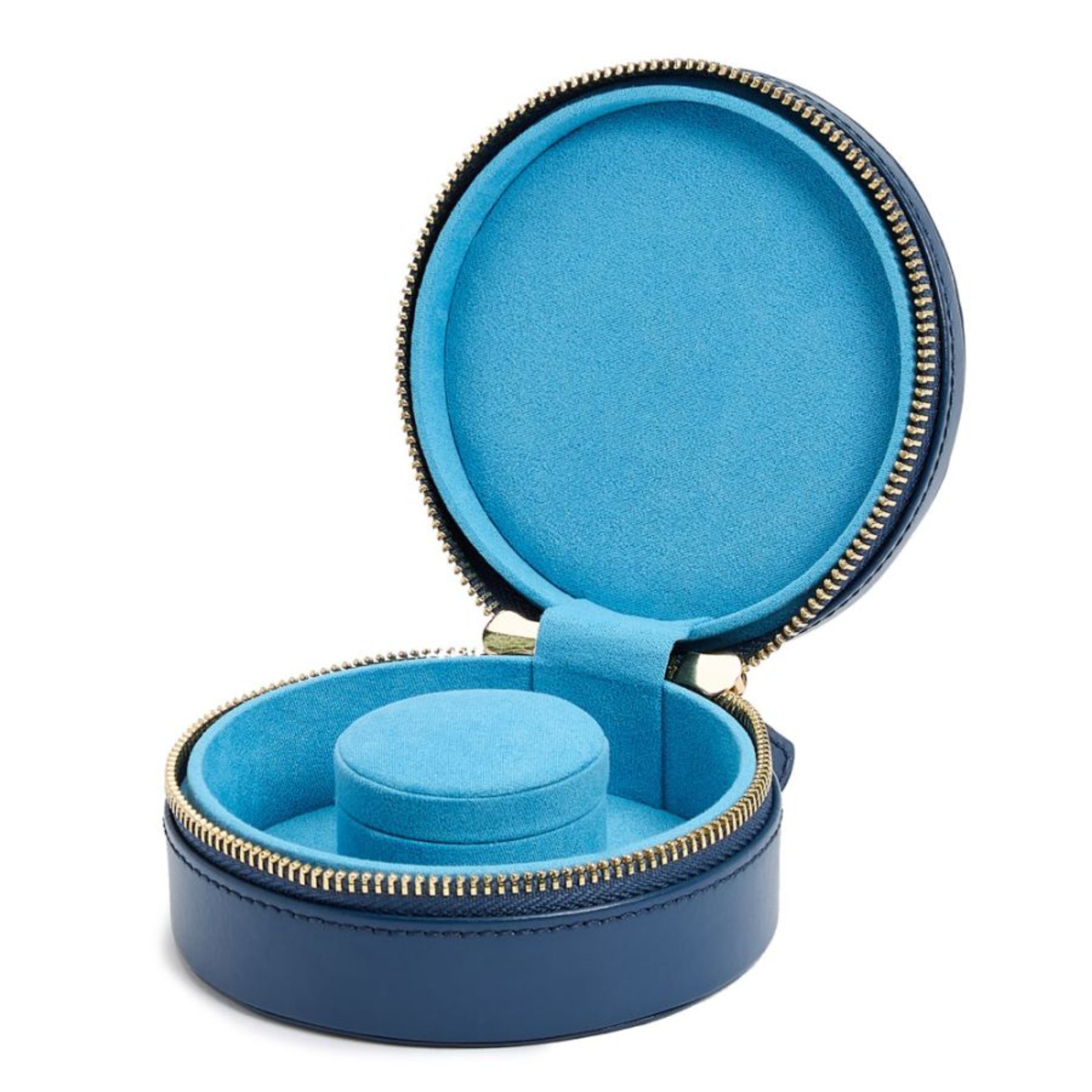 Wolf Sophia Indigo Round Zip Case 392317