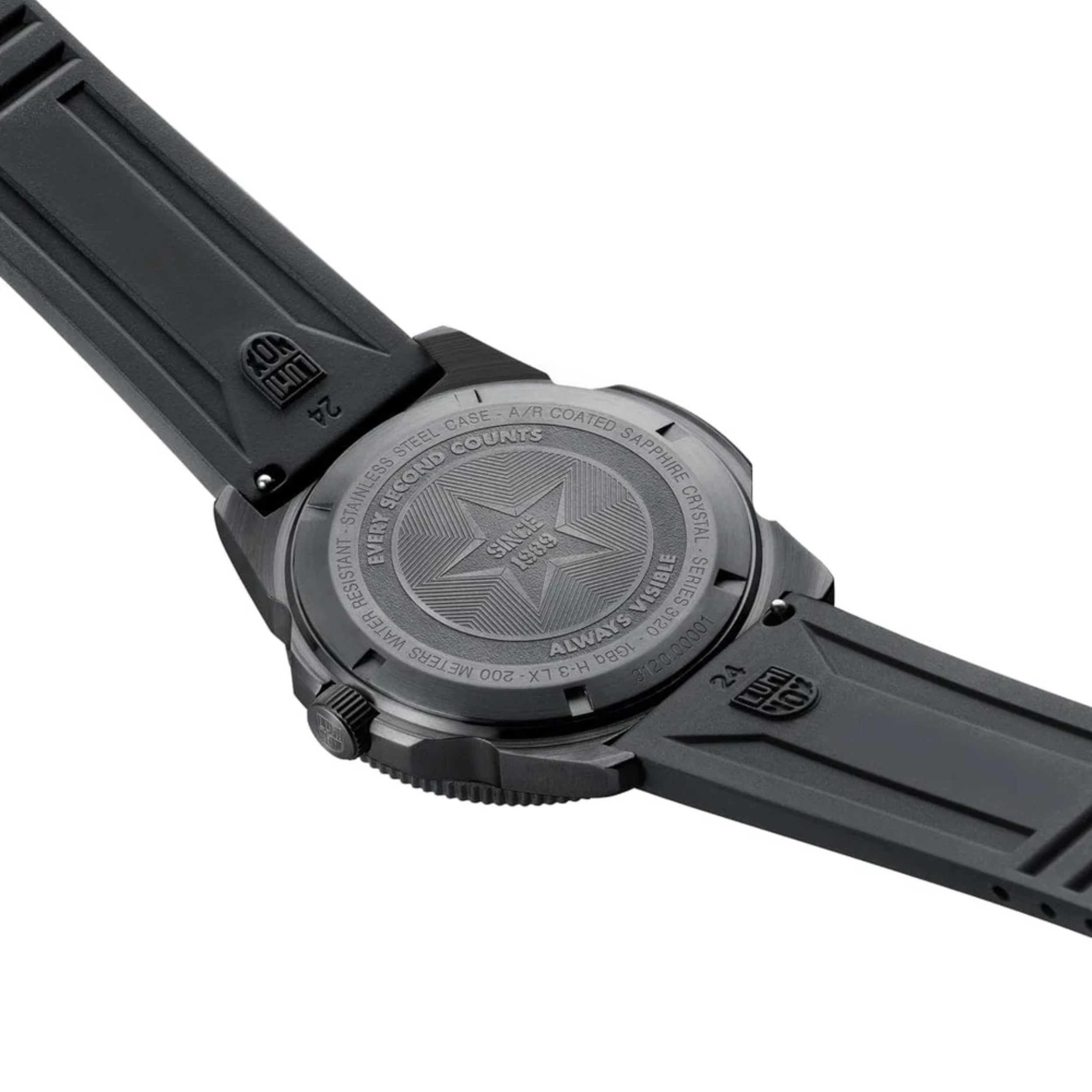 Luminox Pacific Diver 3120 Series 44 mm Red Sunray Dial Dive Men's Watch XS.3135.B