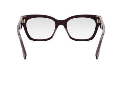 Fendi First FE50073I 081 Shiny Purple Oval Women's Eyeglasses