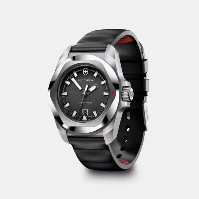 Victorinox I.N.O.X. Quartz Black Dial Men's Watch 242028