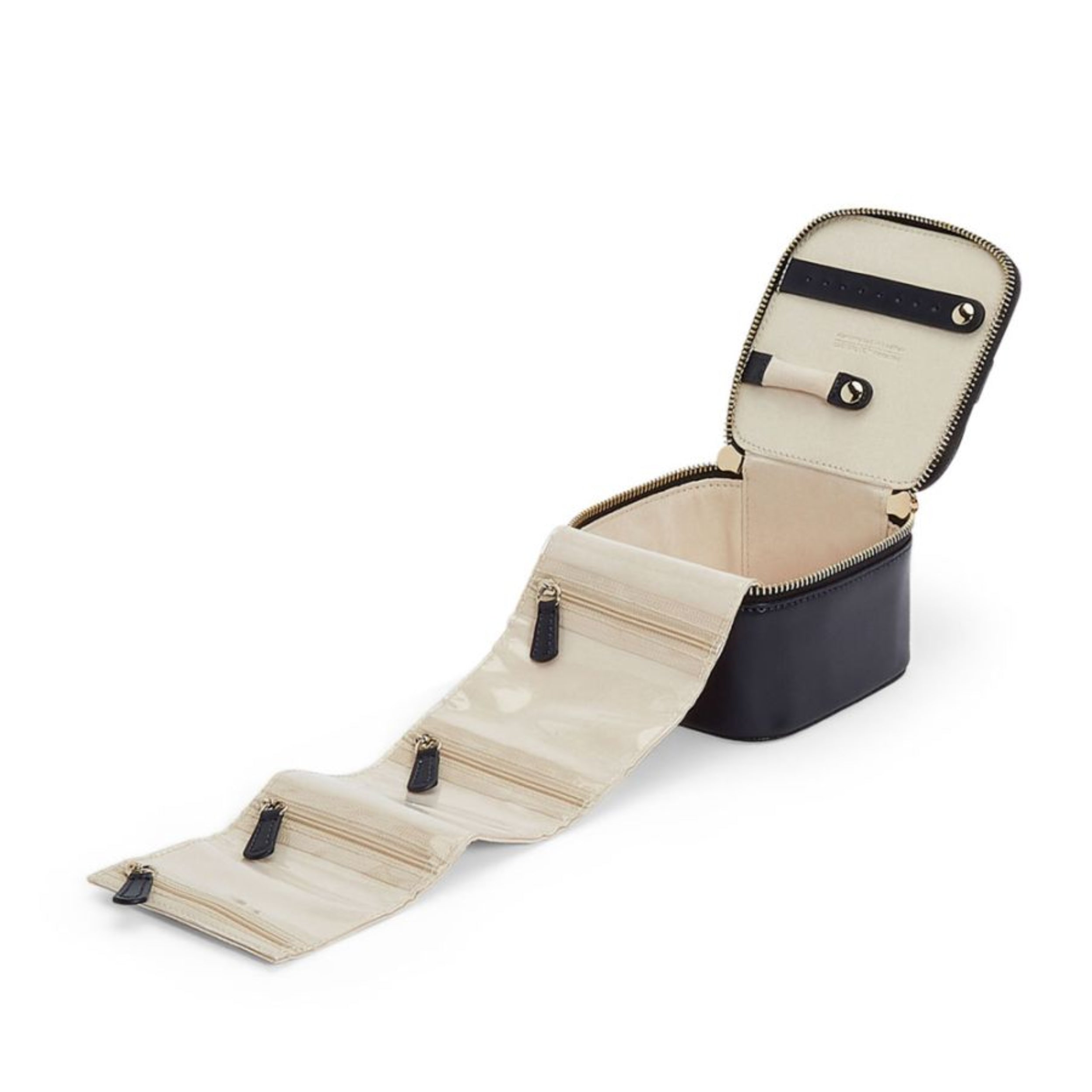 Wolf Maria Navy Zip Jewelry Cube 766517