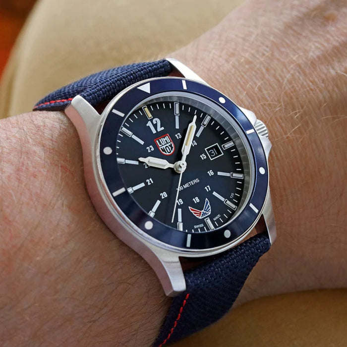 Luminox Volition America Blue Valor Dress 42 mm Men's Watch XS.0913.VOL