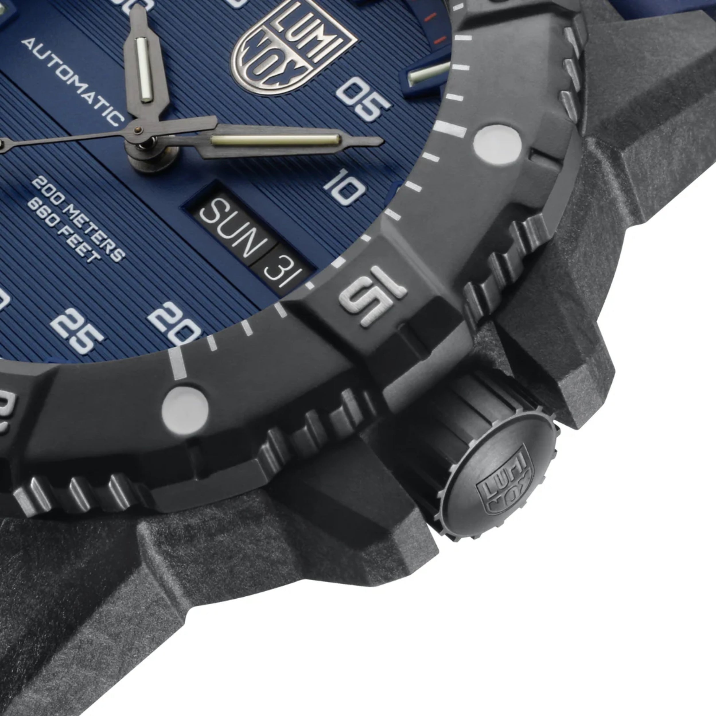Luminox Master Carbon SEAL Automatic 45mm Blue Dial & Strap Dive Men's Watch XS.3863