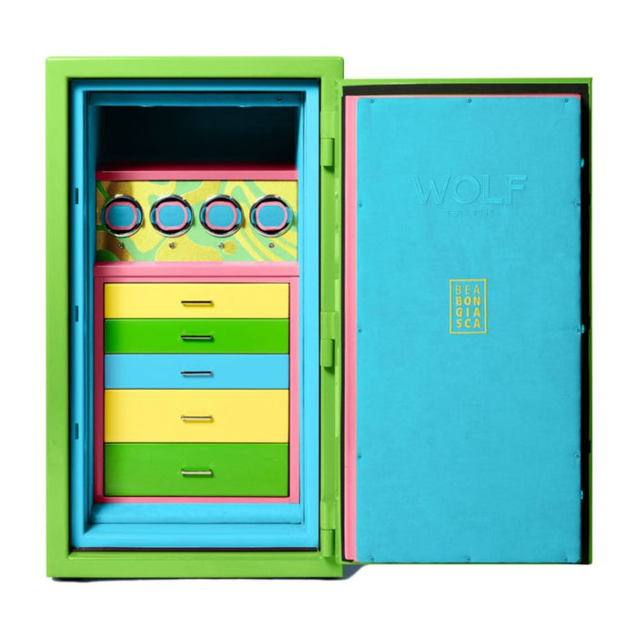 Wolf Bea Bongiasca Green Atlas 4 Piece Winder Safe 460490