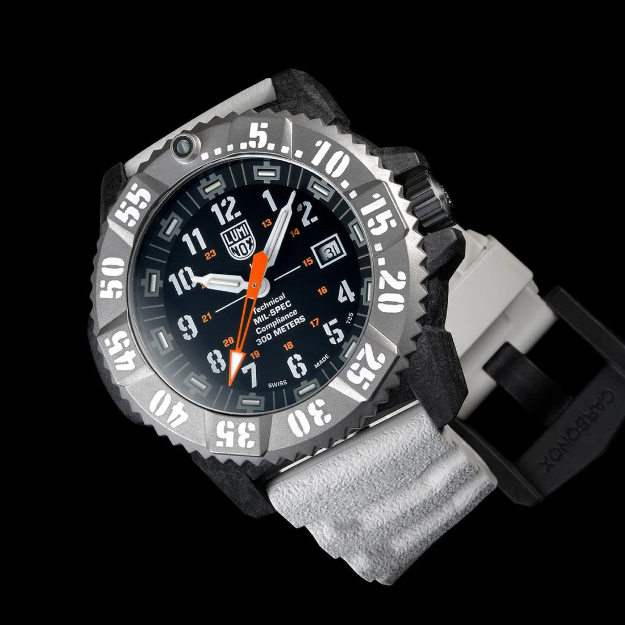 Luminox Mil Spec 3359 46mm Titanium Bezel Military Dive Men's Watch XL.3359.SET