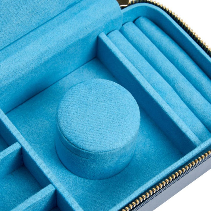 Wolf Sophia Indigo Travel Zip Case 392217