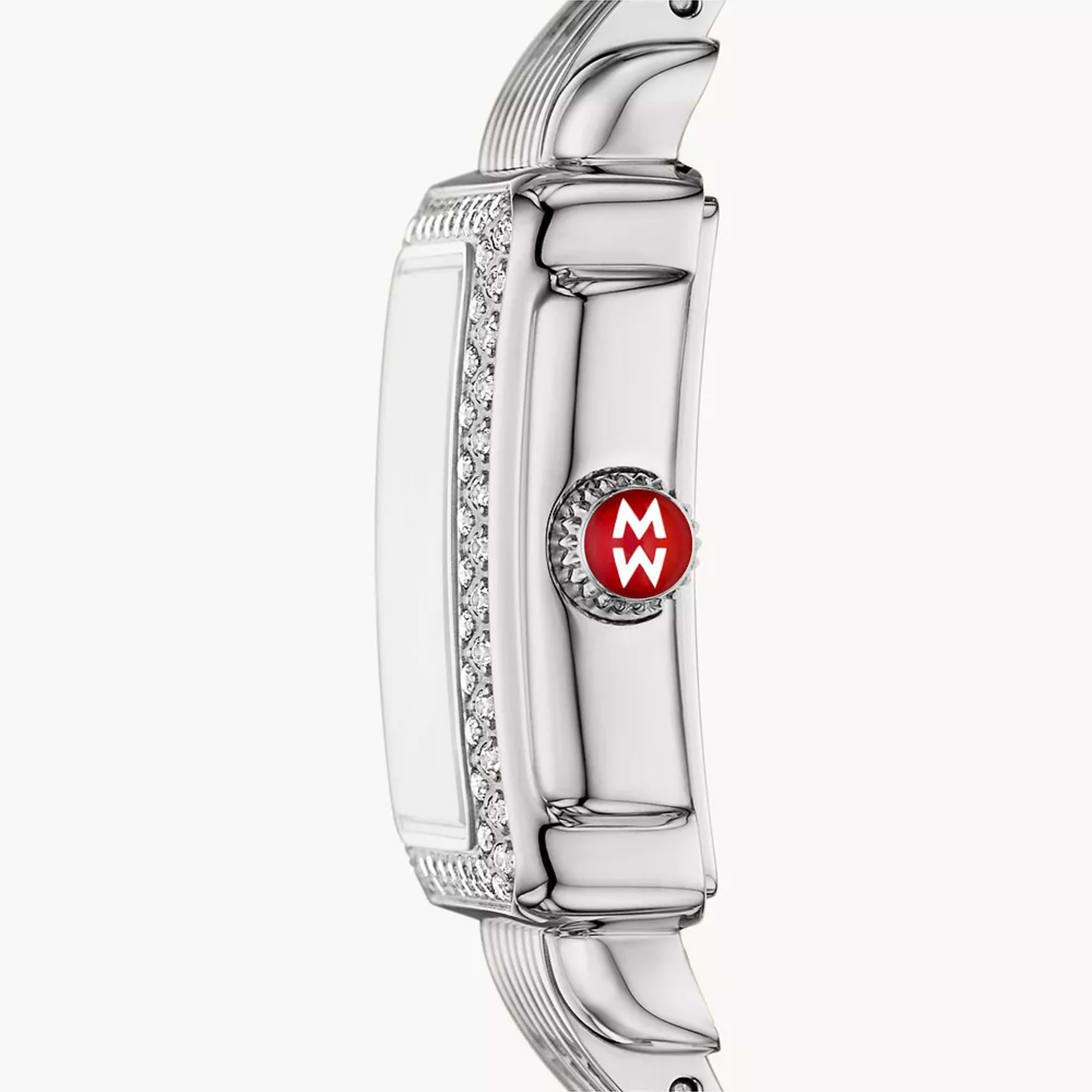 Michele Deco Madison Mini Diamond Stainless Steel Watch MWW06D000171
