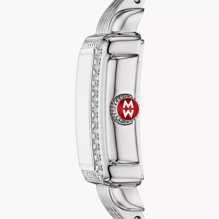 Michele Deco Madison Mini Diamond Stainless Steel Watch MWW06D000171