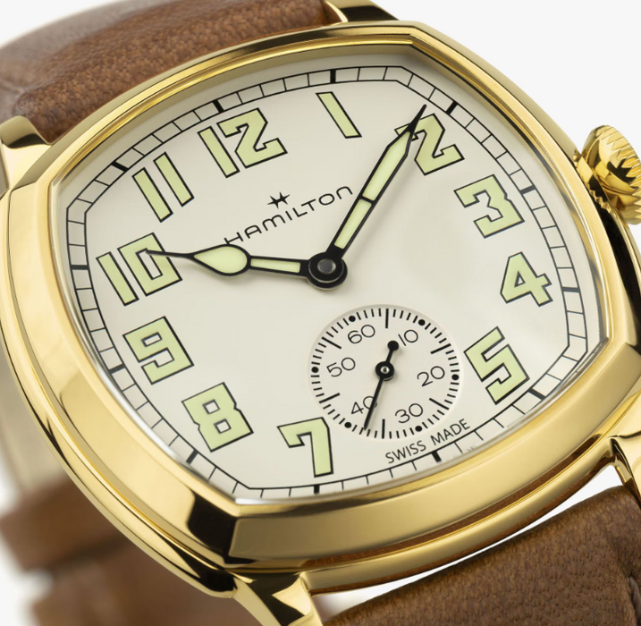 Hamilton American Classic Cushion Mechanical 34mm x 34mm Men's Watch H36139520