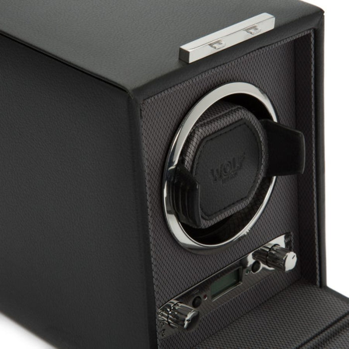 Wolf Classic Black Single Watch Winder 456002