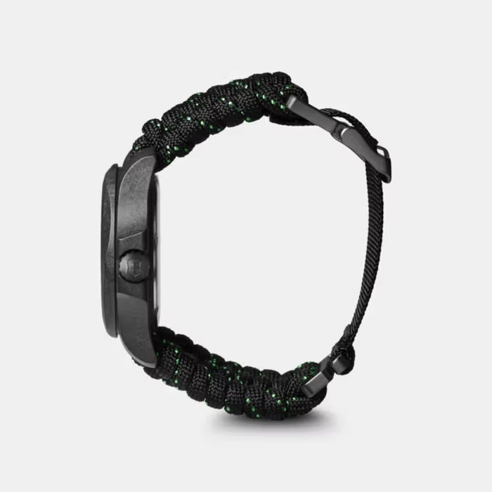 Victorinox I.N.O.X. Carbon Matt Black Dial With Paracord Strap Men's Watch 241859