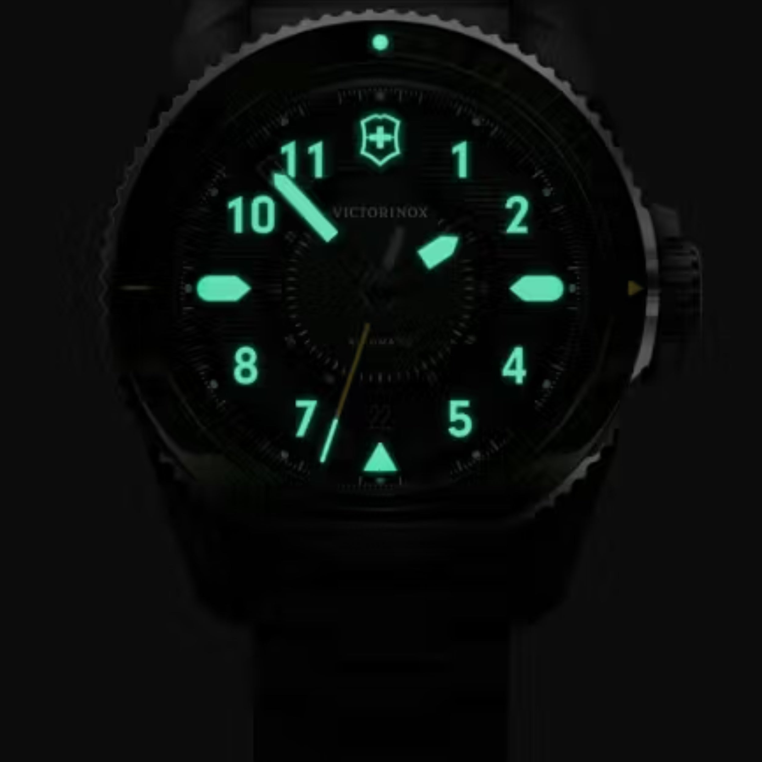 Victorinox Journey 1884 Automatic Matt Green Dial With Silver Bracelet Men's Watch 242015