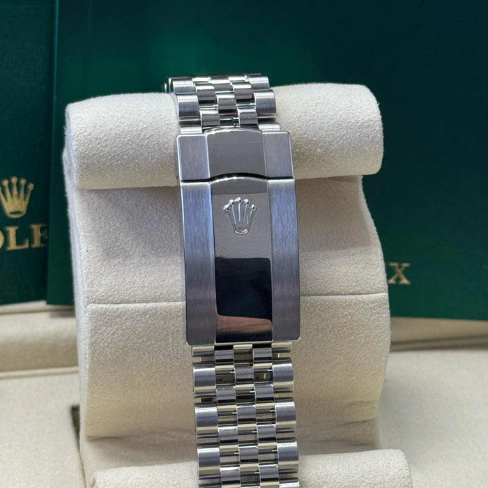 Rolex Datejust 41mm Fluted Bezel Black Diamond Dial Jubilee New 2025 - 126334