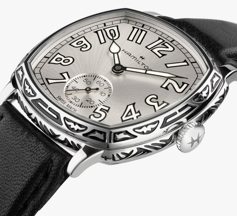 Hamilton American Classic Art Cushion Mechanical 34mm x 34mm Men's Watch H36149710