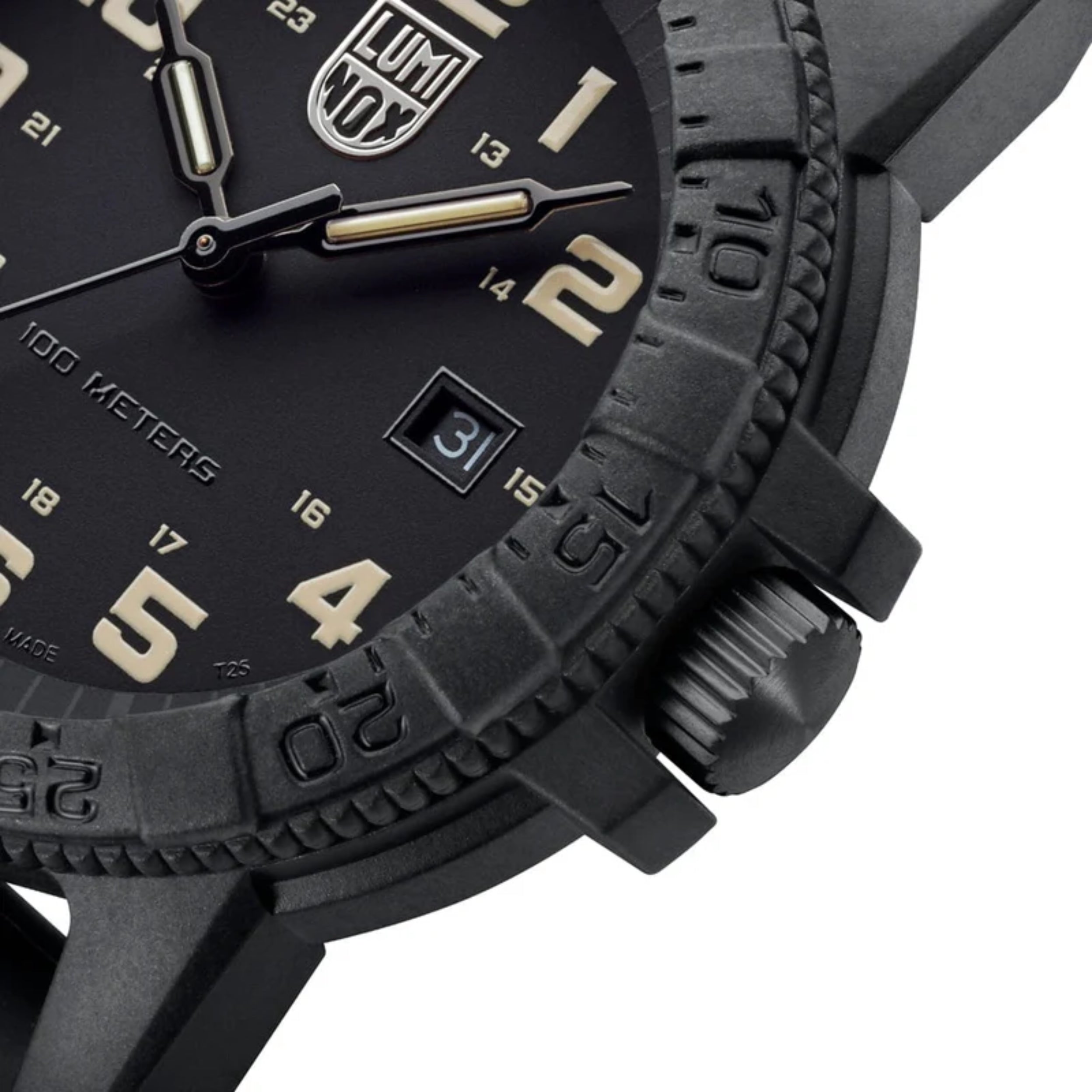 Luminox Leatherback Sea Turtle Giant 44mm CARBONOX™ Black Dial Men's Watch XS.0330