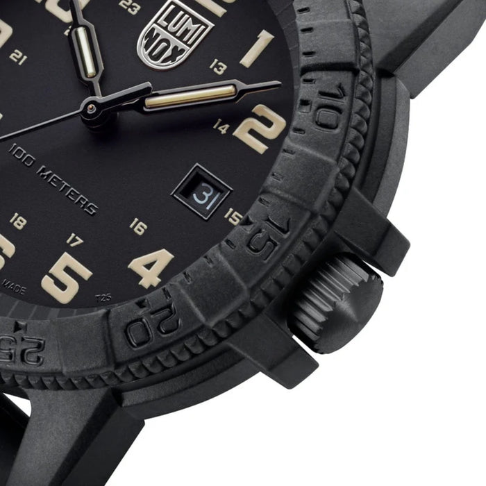 Luminox Leatherback Sea Turtle Giant 44mm CARBONOX™ Black Dial Men's Watch XS.0330
