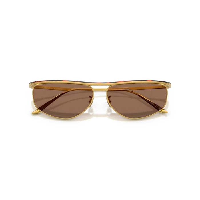 Oliver Peoples 0OV1367S Gold/dark mahogany sunglasses for Woman 6