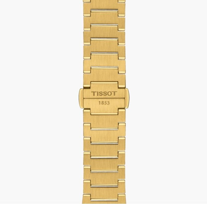 Tissot PRX 35mm Quartz Gold Stainless Steel Men's Watch T1372103302100