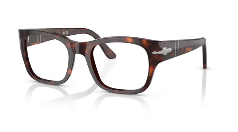 Persol 0PO3297V Greta 24 Havana Rectangular Men's 52mm Eyeglasses