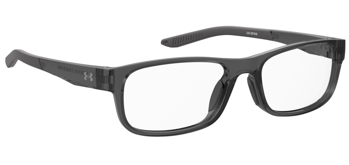 Under Armour UA 5079 HWJ Dark Grey Rectangular Men's Eyeglasses