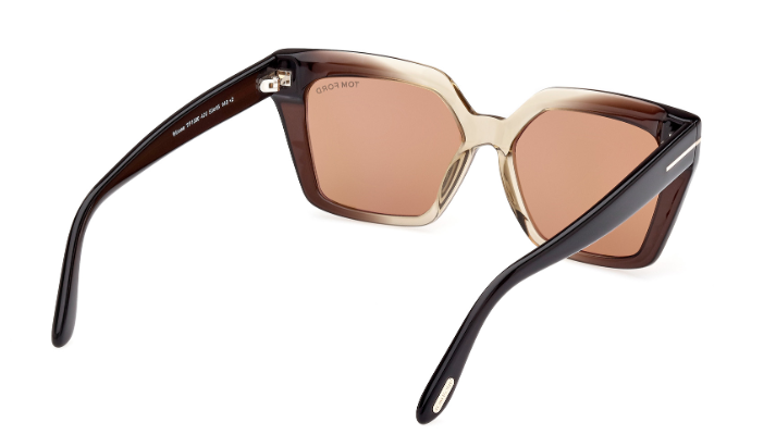 Tom Ford WINONA FT1030 47J Light Brown/Roviex Gradient Women's Sunglasses