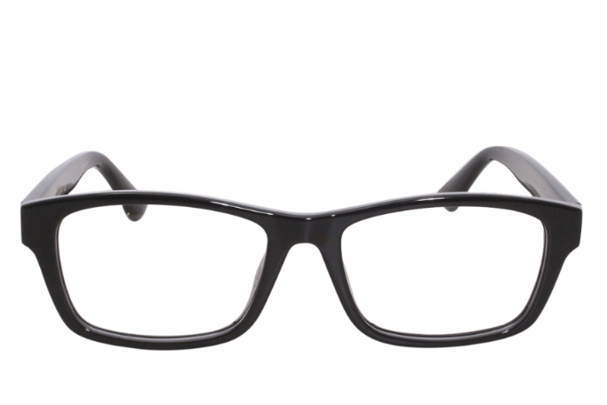 Gucci GG0771OA 003 Blue Soft Square Men's Eyeglasses.